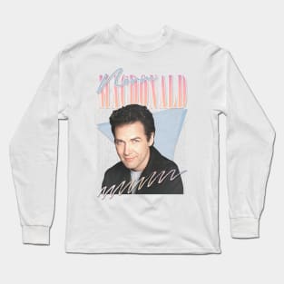 Norm MacDonald - Vintage Style Aesthetic Long Sleeve T-Shirt